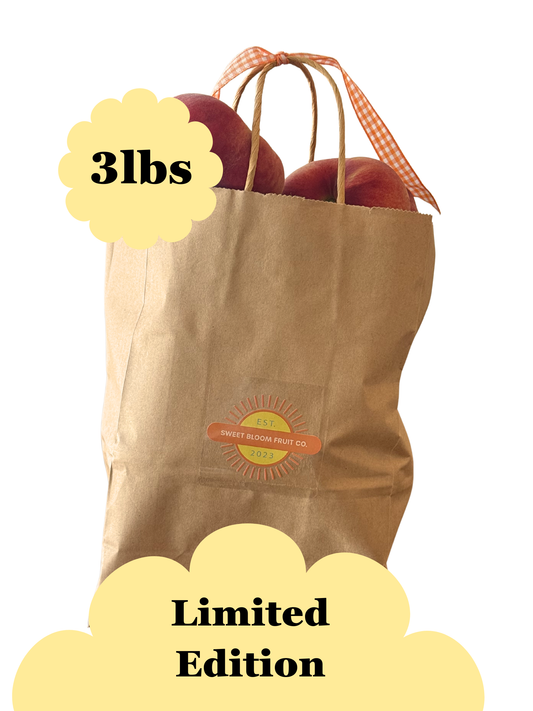White Donut Peach